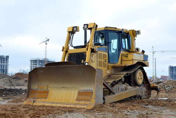 Bulldozer Site Clearing in Midlothian